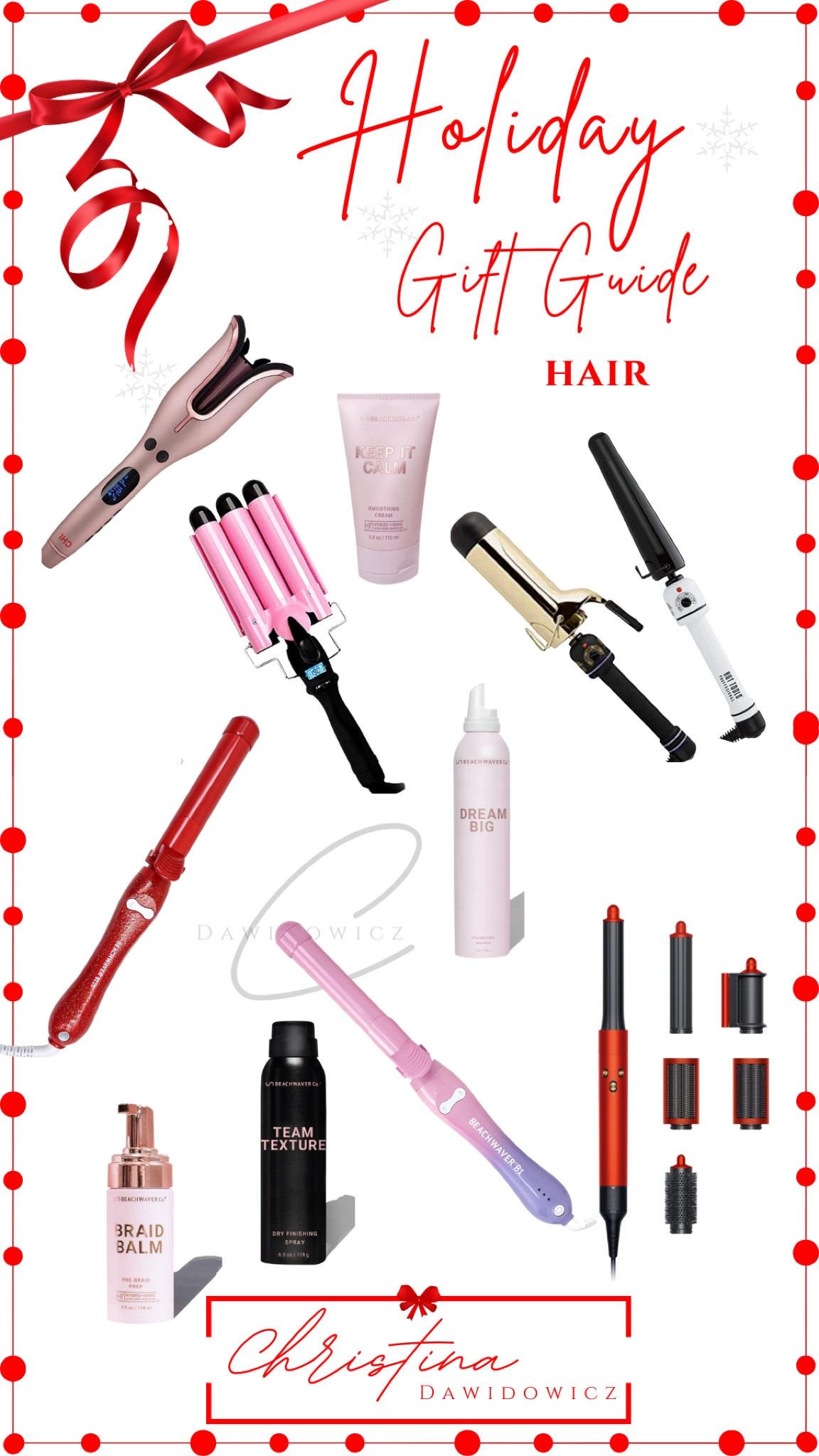 Holiday gift guide 

Hair tools 
Hair care

#LTKGiftGuide #LTKsalealert #LTKbeauty