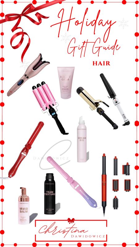 Holiday gift guide 

Hair tools 
Hair care

#LTKGiftGuide #LTKsalealert #LTKbeauty