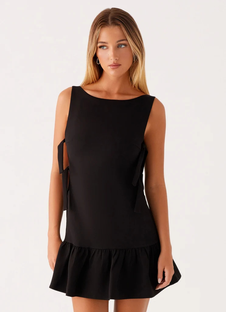 Roux Mini Dress - Black | Peppermayo (Global)