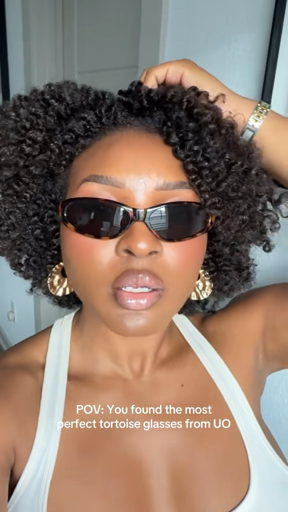 Slim Tortoise Brown Sunglasses


