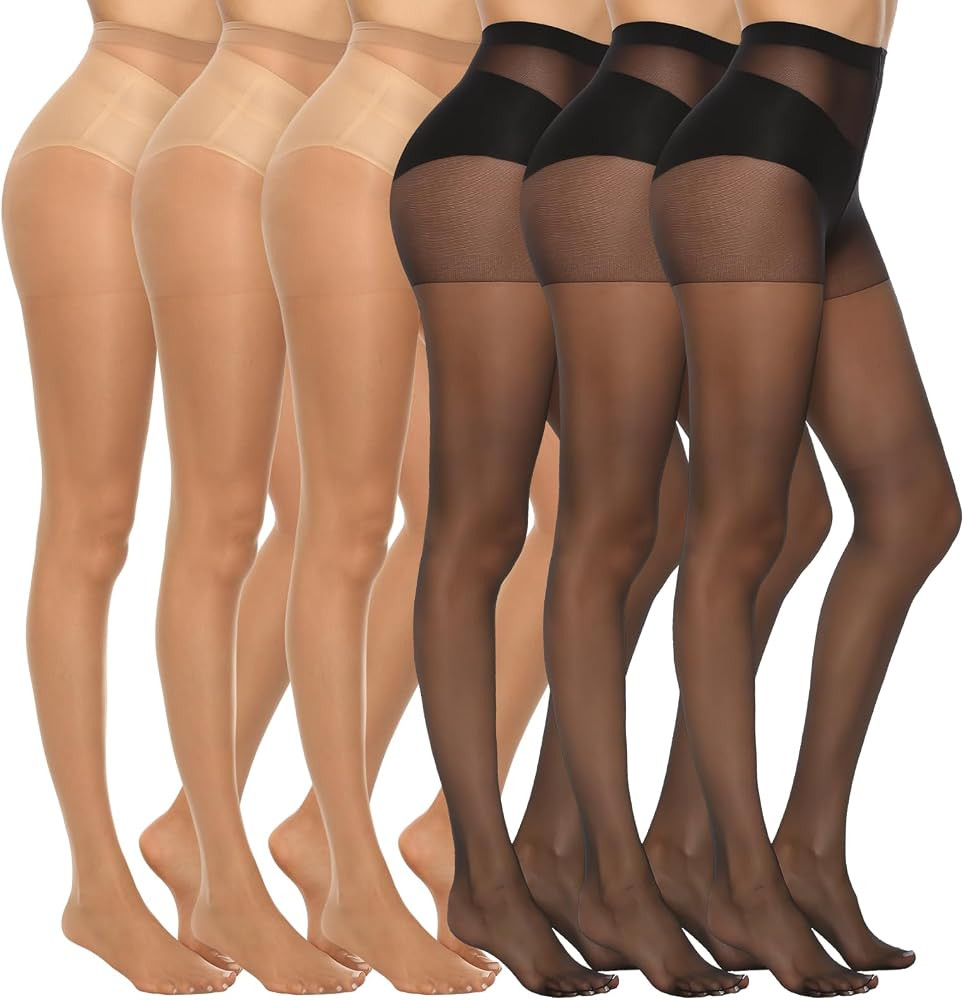 3 Pairs Black + 3 Pairs Natural | Amazon (CA)