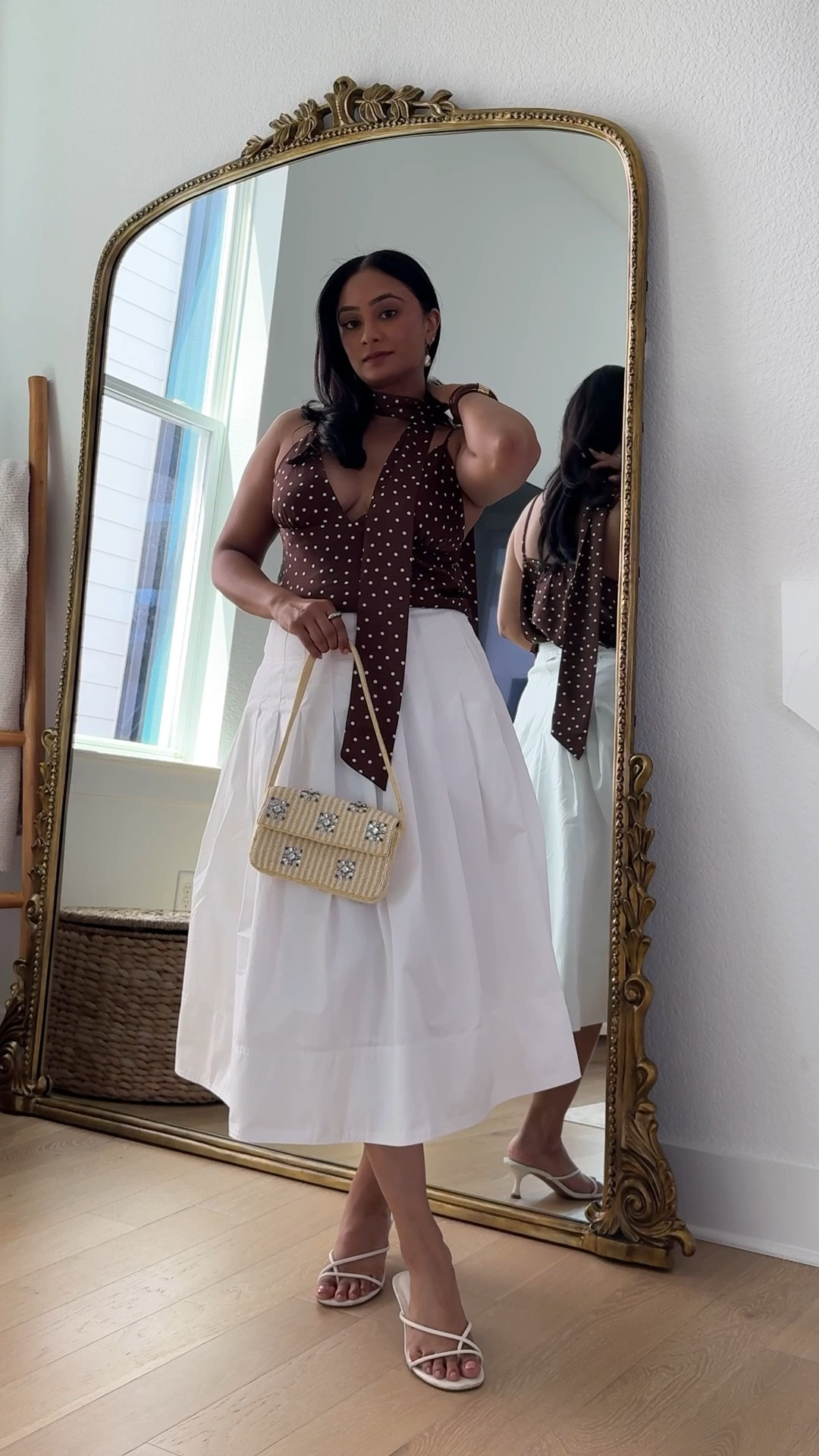 Styling this brown printed top for a summer night out 😮‍💨🤎

#LTKSeasonal #LTKPetite #LTKStyleTip