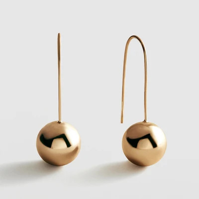 Gold Pisa Drop Earrings | BaubleBar