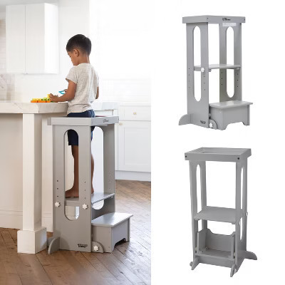 Little Partners Explore 'N Store Learning Tower® Toddler Tower Silver Drop 2 to 6 years | Target