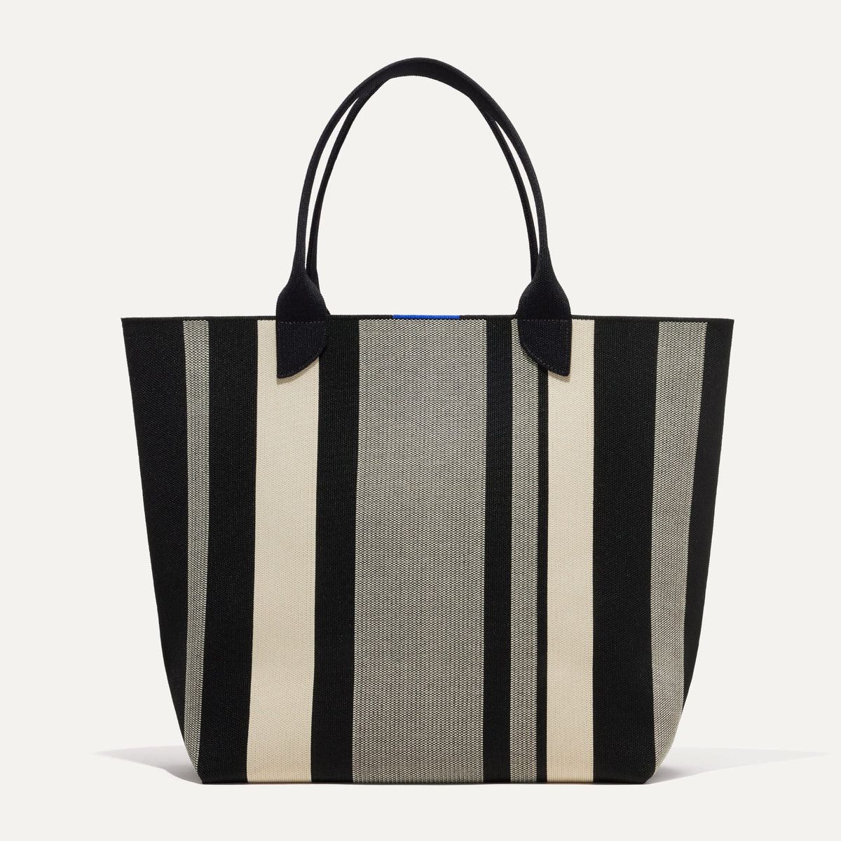 The Lightweight Tote - Ivory Rugby Stripe | Rothy's