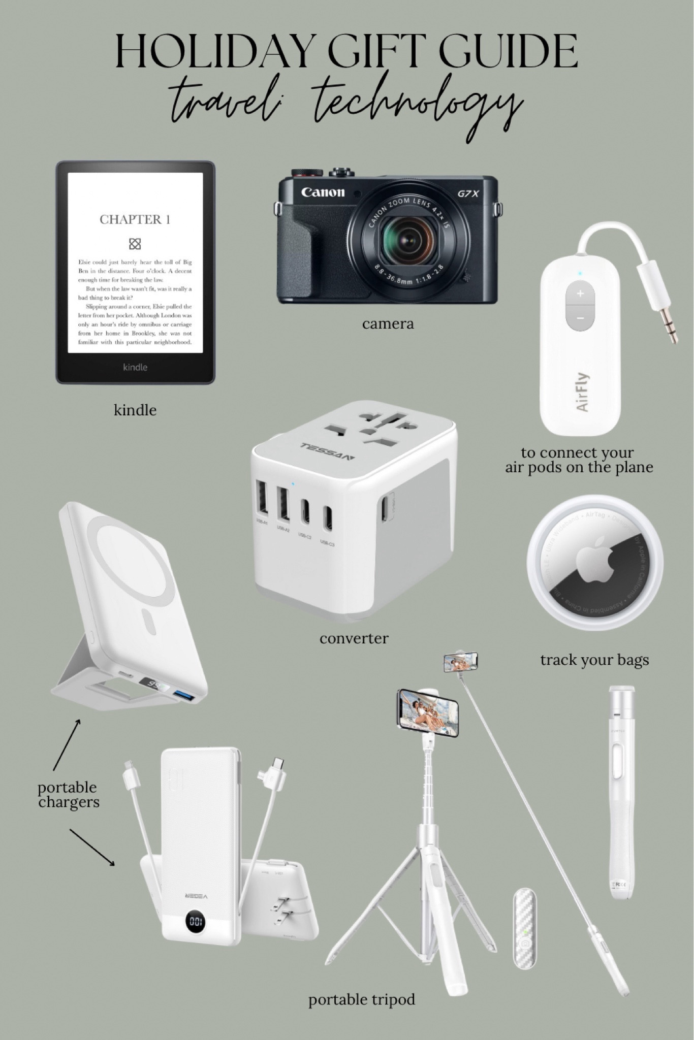 All the tech gadgets you need for traveling! 

#LTKsalealert #LTKtravel