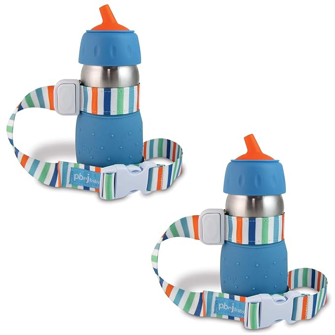 SippyPal Sippy Cup Holder Strap Leash Tether (Beach 2-Pack) | Amazon (US)