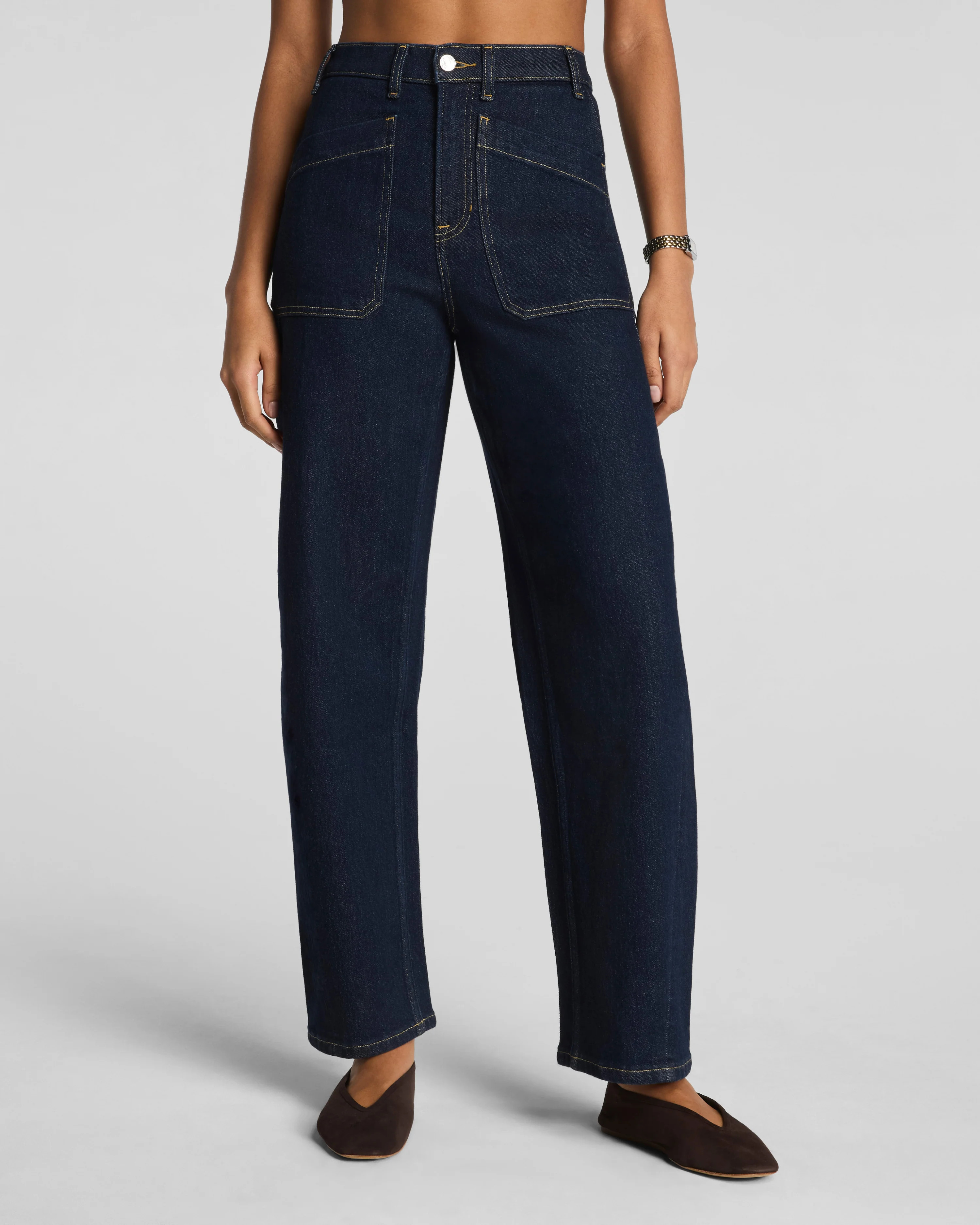 Utility Barrel Leg Jeans | Spanx