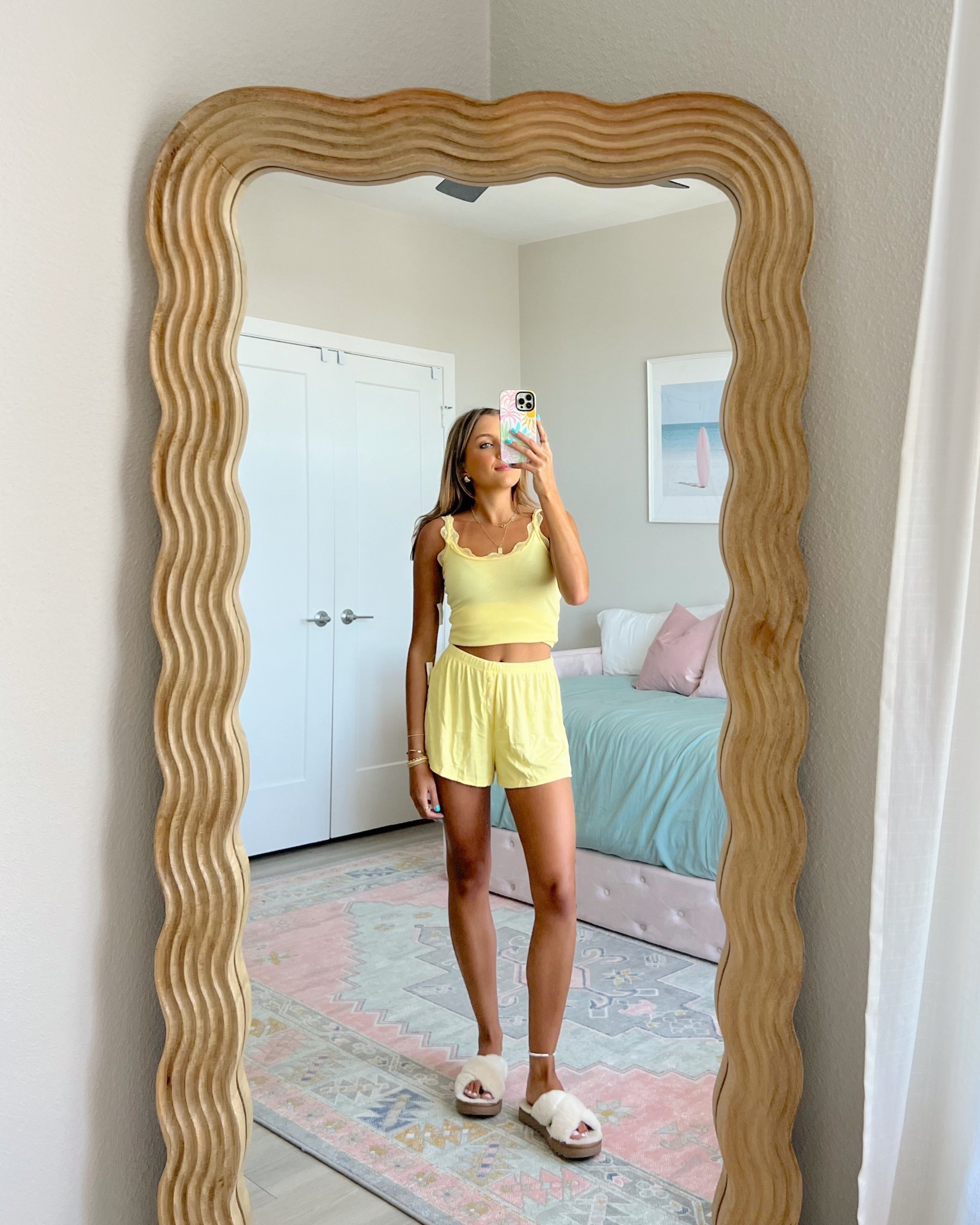 new spring outfits from gap! shop their 50% off sale 💗💐 wearing an XS in these pajamas 