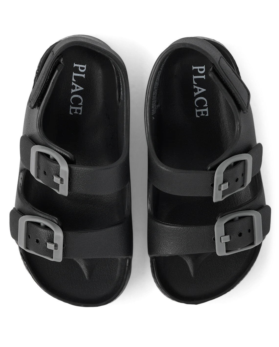 Toddler Boys Buckle Slides - black | The Children's Place