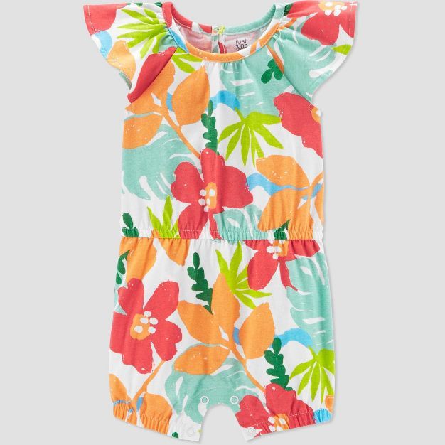 Baby Girls' Tropical Floral Romper - Just One You® made by carter's | Target