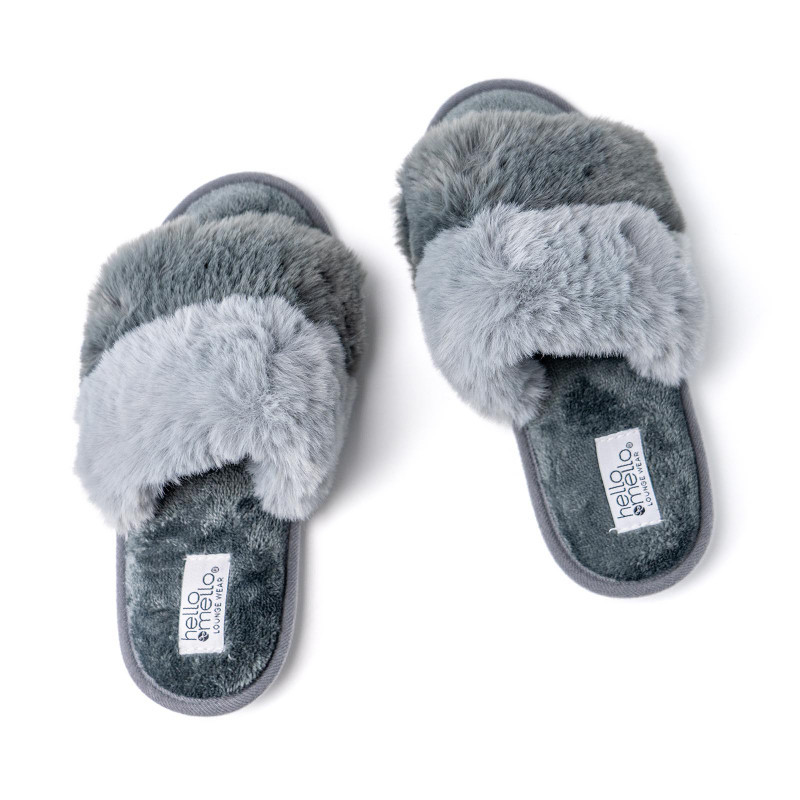 Cotton Candy Puff Slippers | Hello Mello