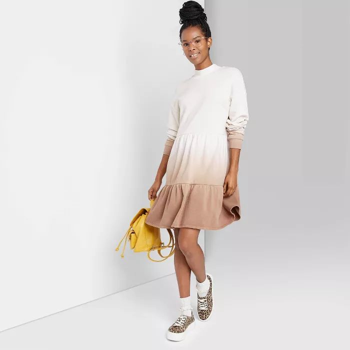 Women's Long Sleeve Sweatshirt Dress - Wild Fable™ | Target