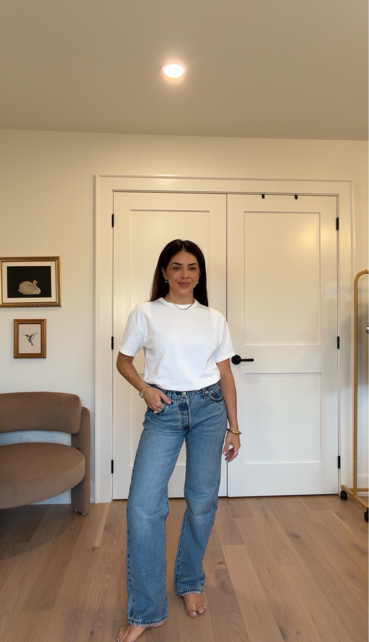 Comparing the iconic @levis 501 90s vs the low rise straight - with fall around the corner, I know a lot of us are updating our denim for the season! The 501 90’s are a 30” inseam vs the low rise that are a 31” inseam! 

501 90s: size 25
Low rise: size 25

#levisltkpartner

#LTKcanada #LTKfall #LTKjeans