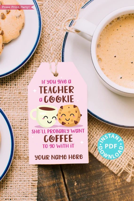 EDITABLE Back to School Teacher Appreciation Gift Tags - Etsy | Etsy (US)
