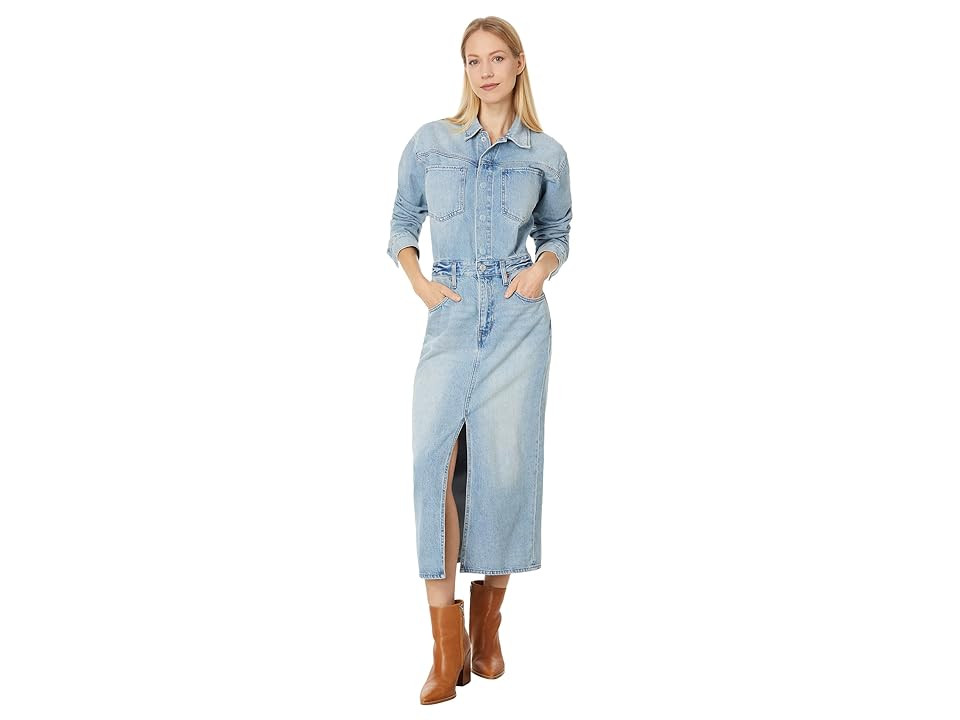 Levi's(r) Premium Western Denim Midi Dress (Feeling This) Women's Dress | Zappos