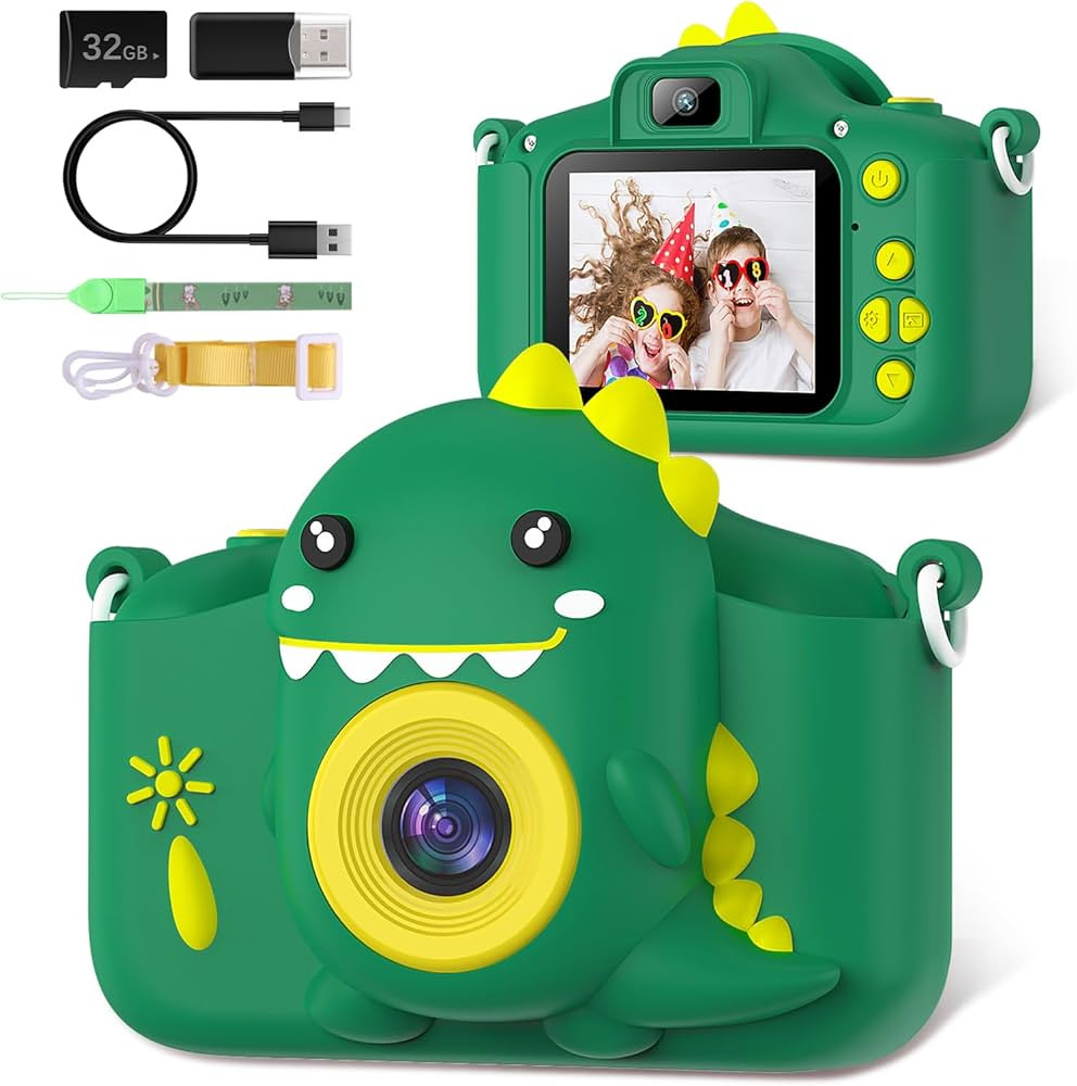 Kids Camera Toys for 3-12 Year Old Boys Girls, Kids Digital Camera with Cartoon Soft Silicone Cov... | Amazon (CA)