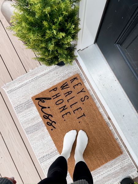 Happy WEDNESDAY!! 🫶🏻 ordered some things from Wayfair to freshen up the porch!! How cute is this mat! 

#LTKfindsunder100 #LTKstyletip #LTKhome