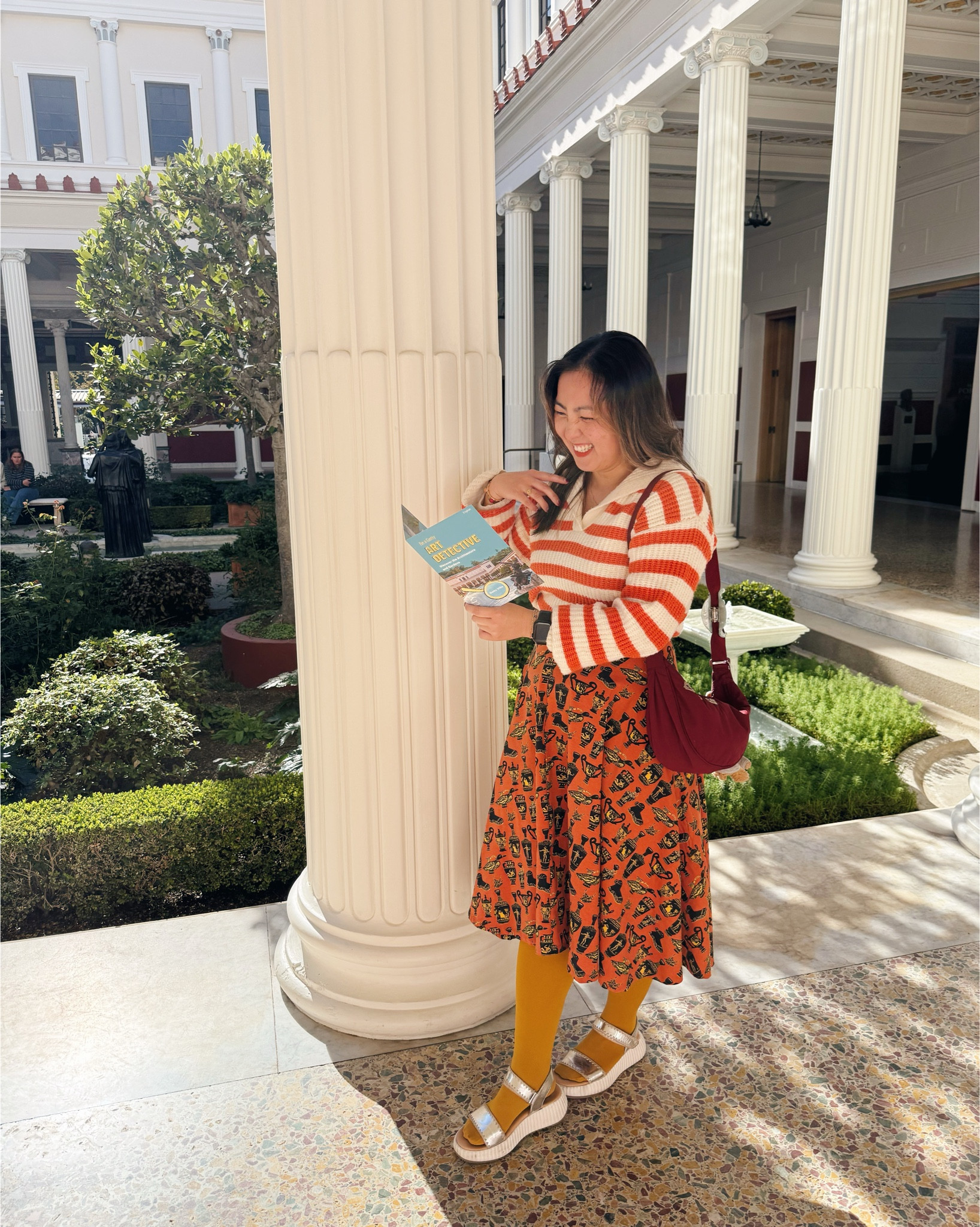 Spending my days so far this year back to my roots of museum dates & vibrant, maximal outfits 😊

When visiting the Getty Villa, I knew I had to wear my Nooworks “Pots” vacation dress since I would be seeing a lot of pots! 

#LTKvlog #LTKootd #LTKTravel