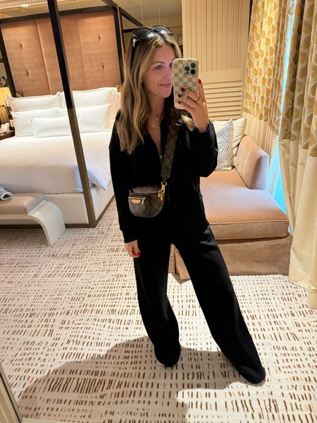 You know how much I love my AirEssentials, and this jumpsuit is so good for travel days!

Travel outfit, spanx, jumpsuit, casual style, mom outfit 

#LTKSeasonal #LTKstyletip #LTKtravel