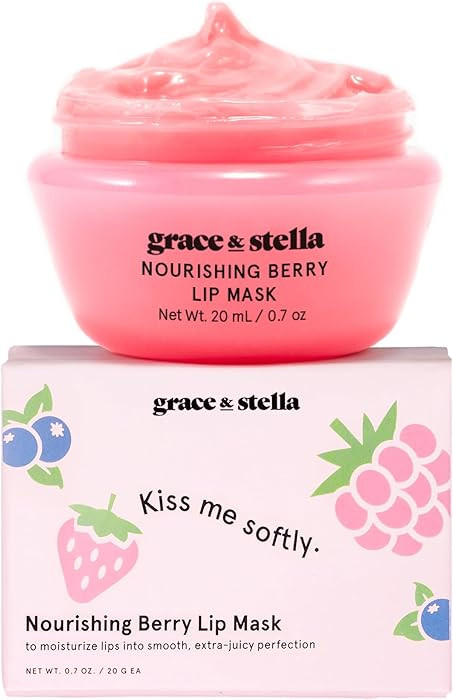 Amazon.com: grace & stella Award Winning Lip Butter - Hydrating Lip Balm - Nourishing Lip Mask (1... | Amazon (US)