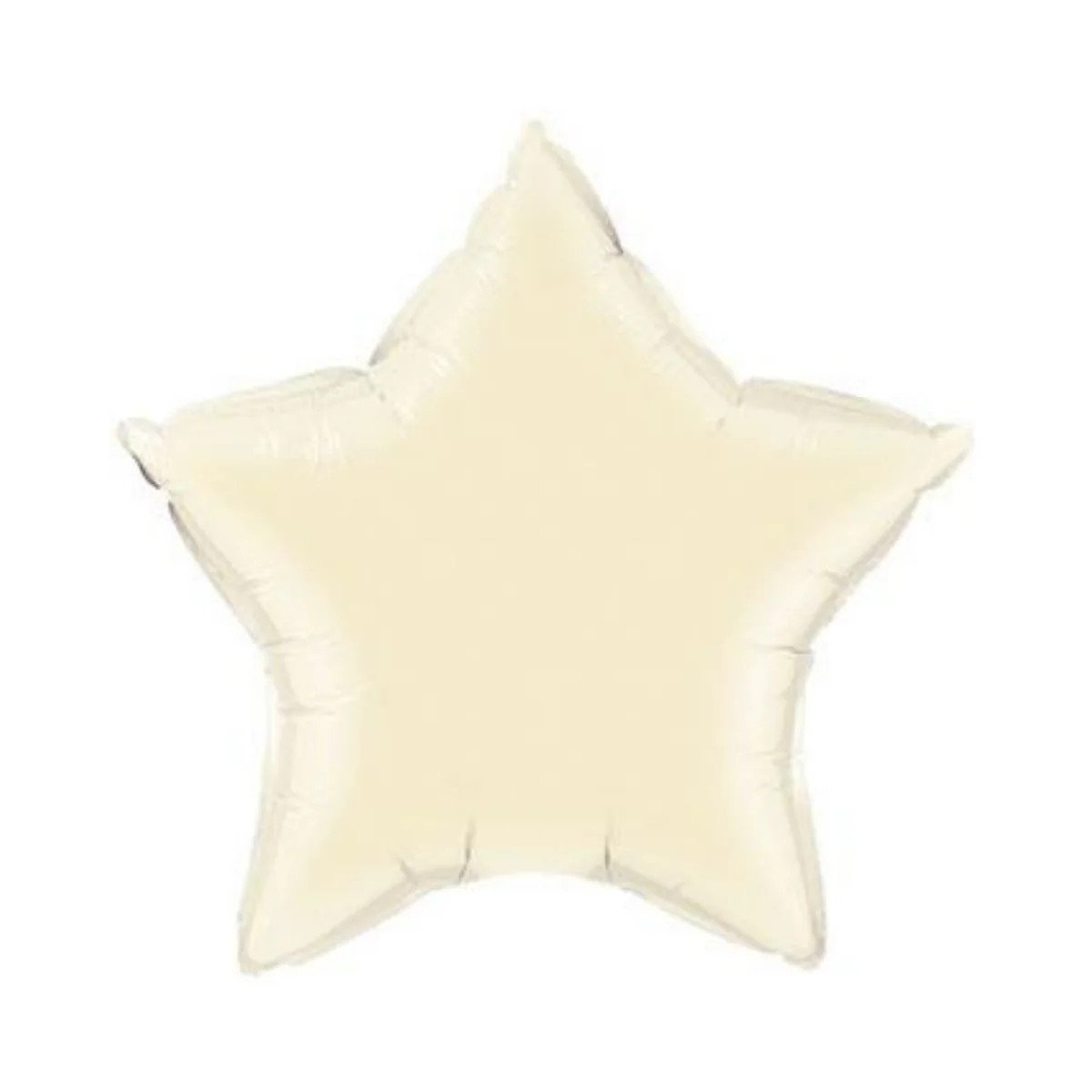 Pearl Ivory Star Shaped Balloon | Ellie and Piper