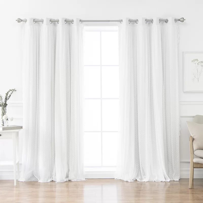 Holland Polyester Blackout Curtain Pair (Set of 2) | Wayfair North America
