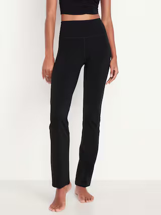 High-Waisted StudioSmooth Straight Legging | Old Navy (US)