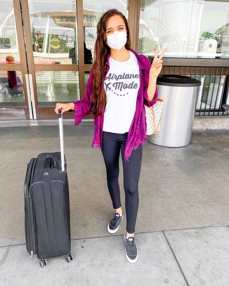 Travel outfits you need!! Airplane mode tee  

#LTKtravel #LTKsalealert #LTKfindsunder50