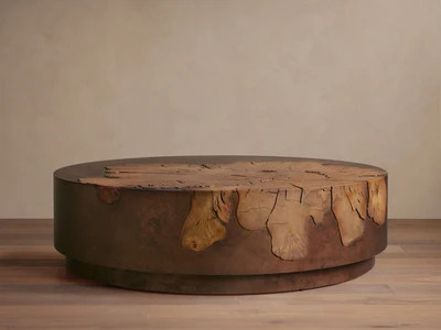 Obra Round Coffee Table , 42"" | Arhaus | Arhaus