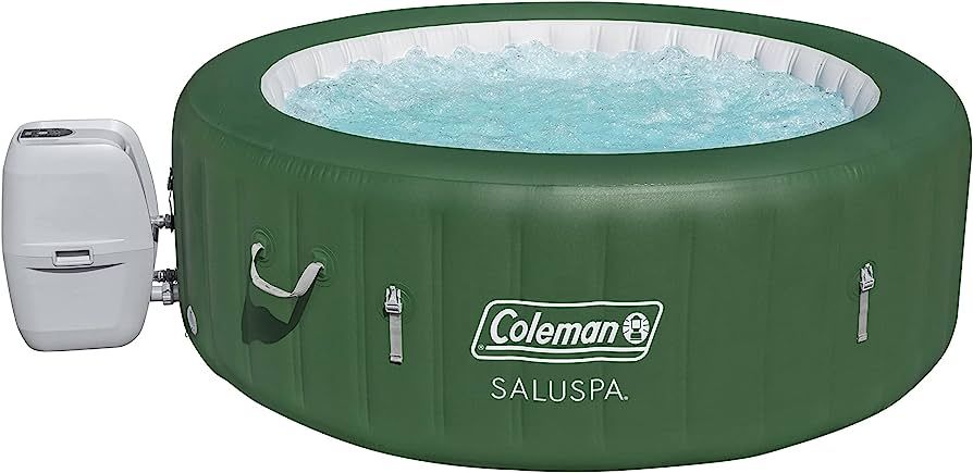 Coleman SaluSpa Inflatable Hot Tub Spa | Portable Hot Tub with Heated Water System and 140 Bubble... | Amazon (US)