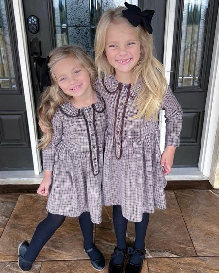 Fall Fashion inspo for your little girl! These pretty plaid fall dresses run TTS

#fallfashion #falldresses #maryjanes #falloutfits #familyphotos 

#LTKHalloween #LTKSeasonal #LTKkids