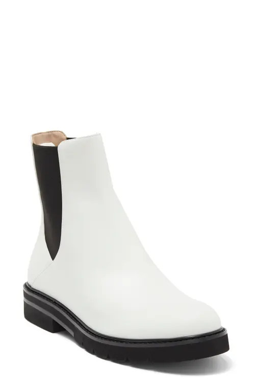 Stuart Weitzman Dylan Chelsea Boot in White at Nordstrom, Size 9.5 | Nordstrom