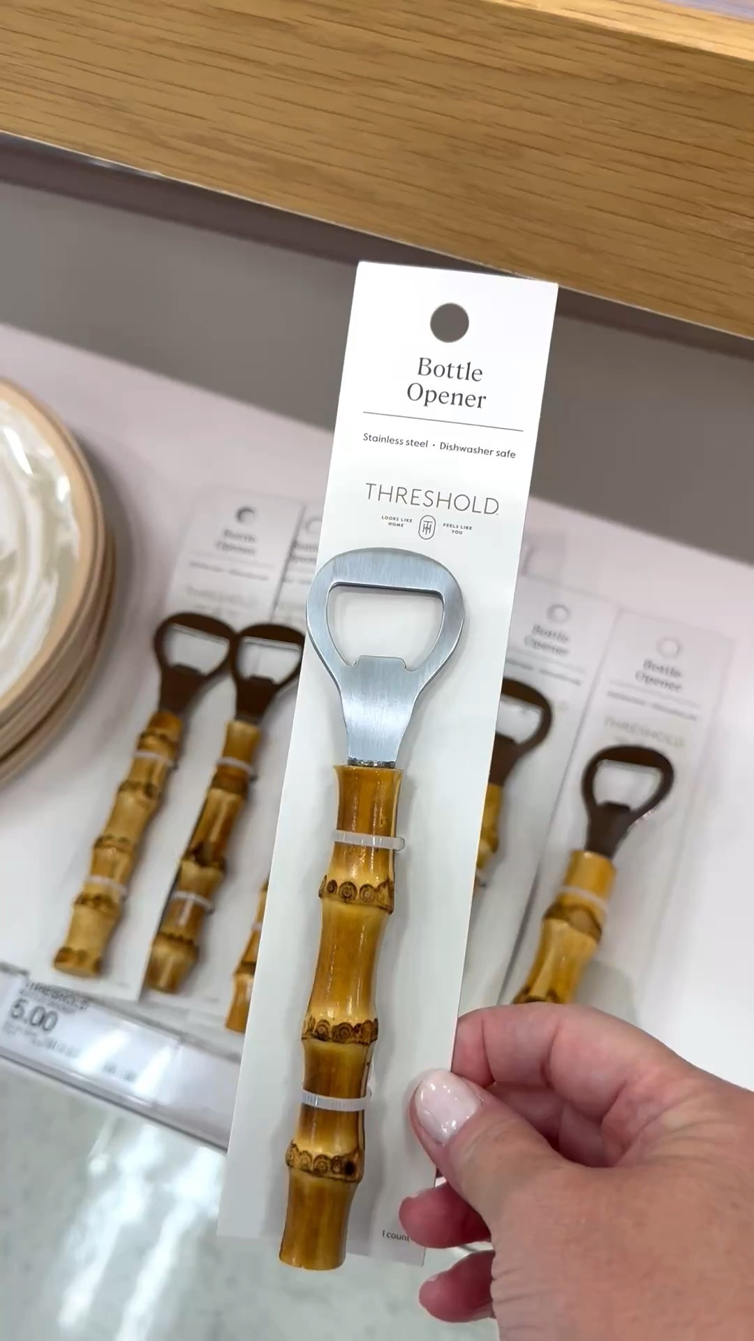 Looking for some new hostess pieces for your next get together? I’m loving this new bamboo hosing collection. It’s so fun, whimsical, and a total summer vibe. ☀️

#bamboobottleopener #bambooflatware #bambooaccessories #hostessgift #target #summerbbq #flatwareset #utensils #cutlery #summerparty #summerhosting #memorialday #4thofjuly

#LTKSeasonal #LTKHome