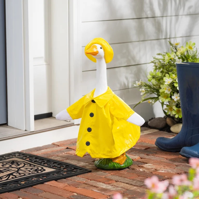 Mainstays Spring Rain Coat & Patriotic Porch Goose Outfit, Set of 2 | Walmart (US)