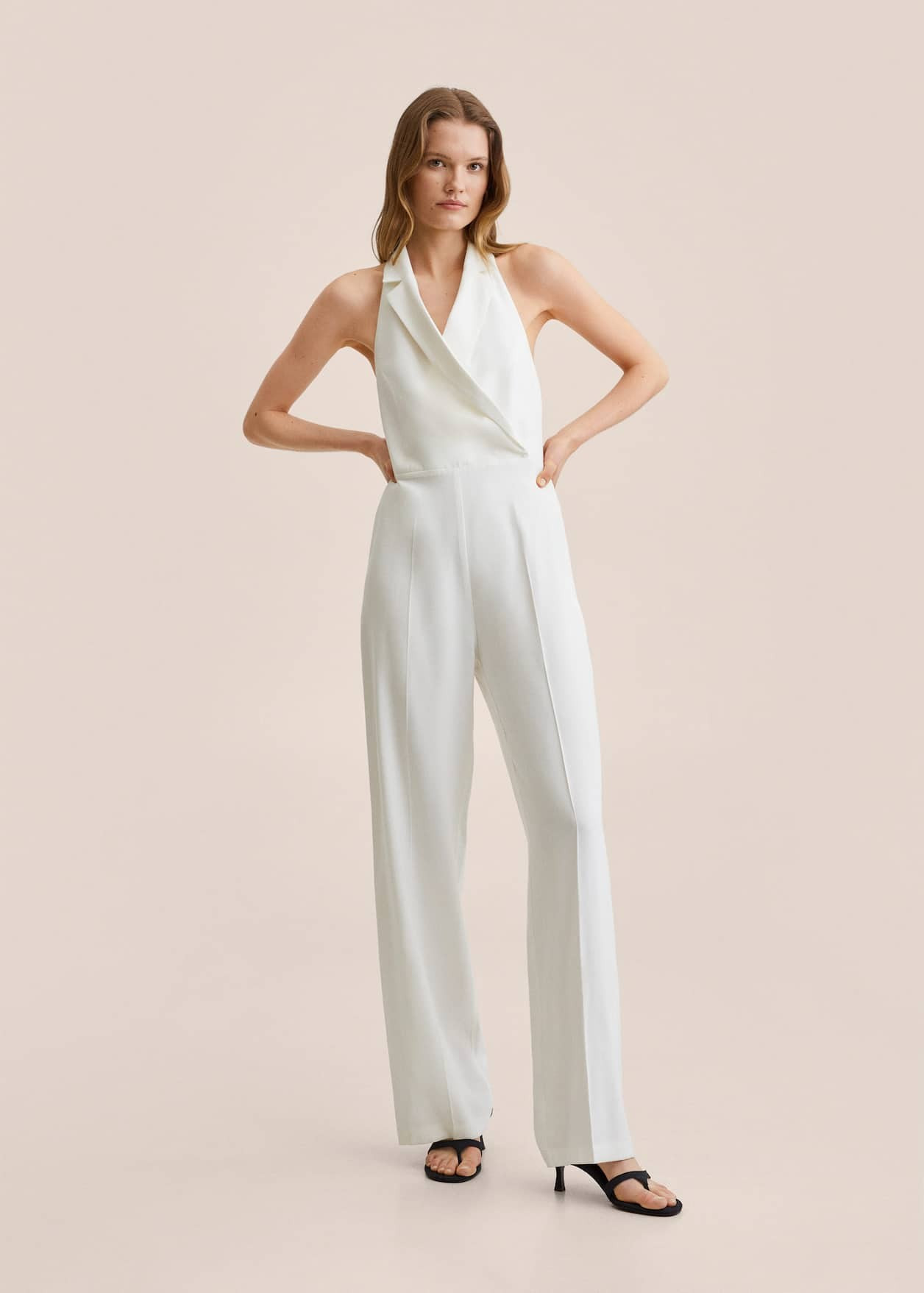 Cut-out back jumpsuit | MANGO (US)