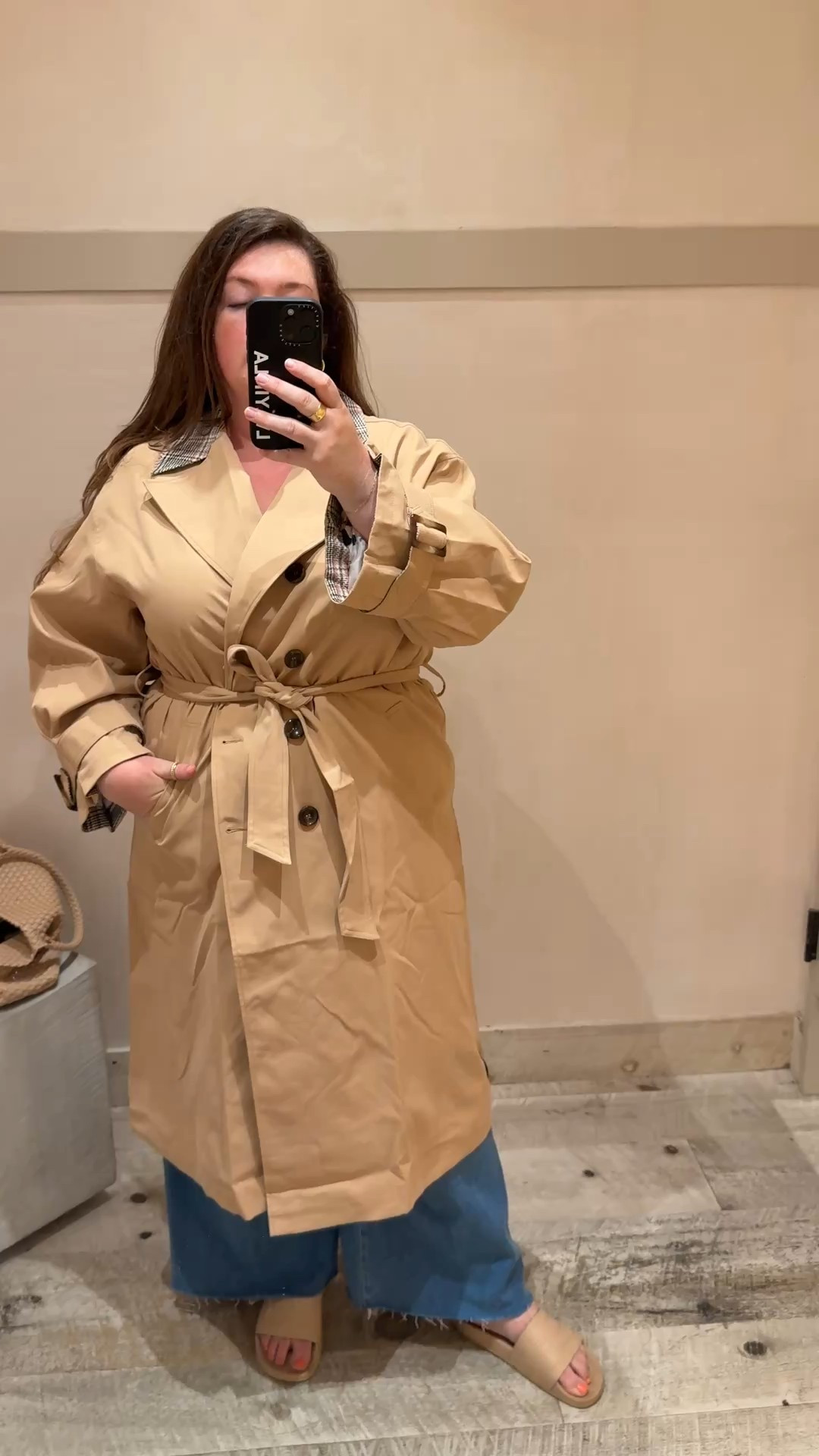 Jackets - fall trench coat runs generously could probably size down easily, great quality 

#LTKPlusSize #LTKSeasonal #LTKFallSale