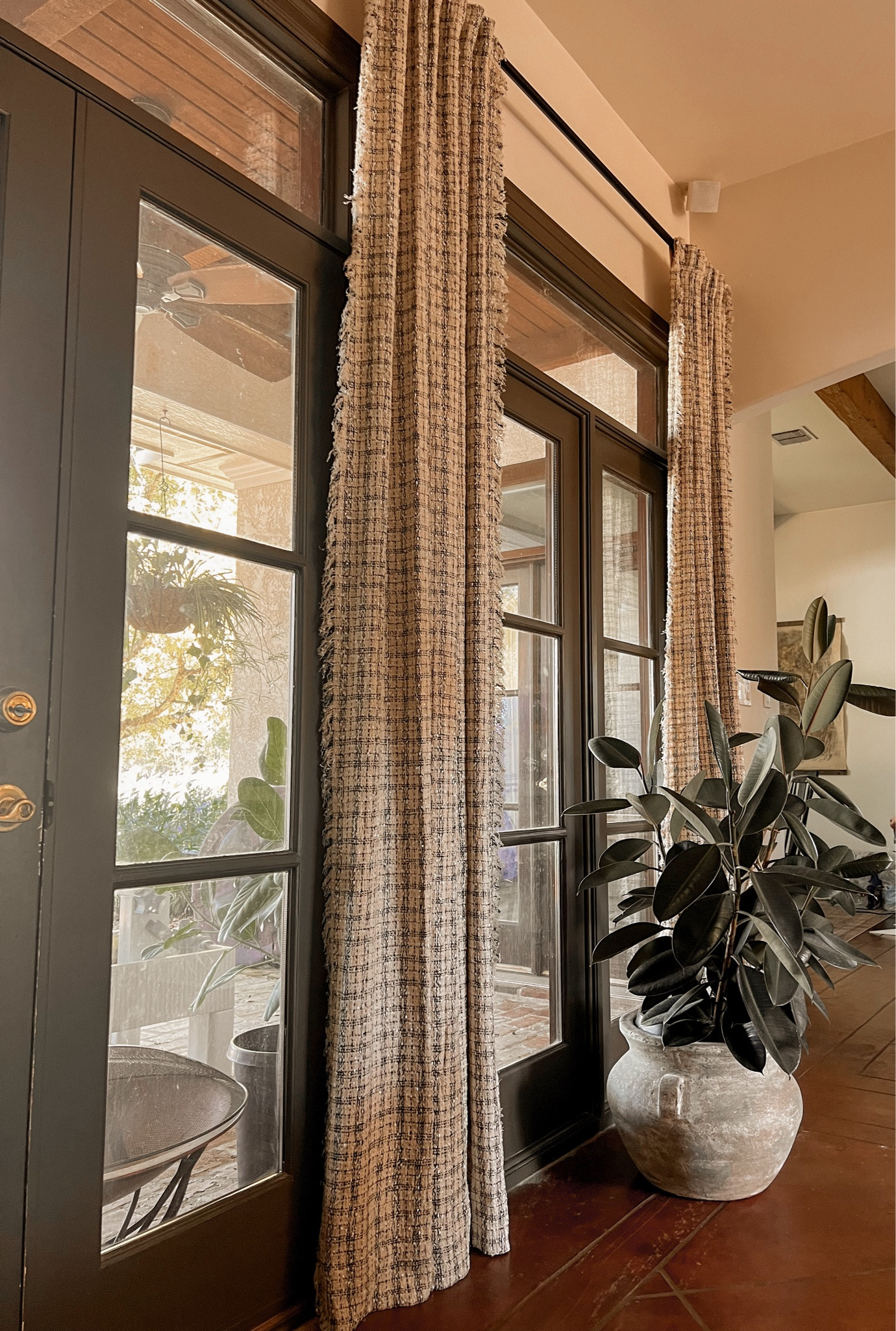 Anthropologie 
Anthroliving
Curtains
Tweed
French living
French doors
DIY home
Fall decor


#LTKGiftGuide #LTKSeasonal #LTKhome