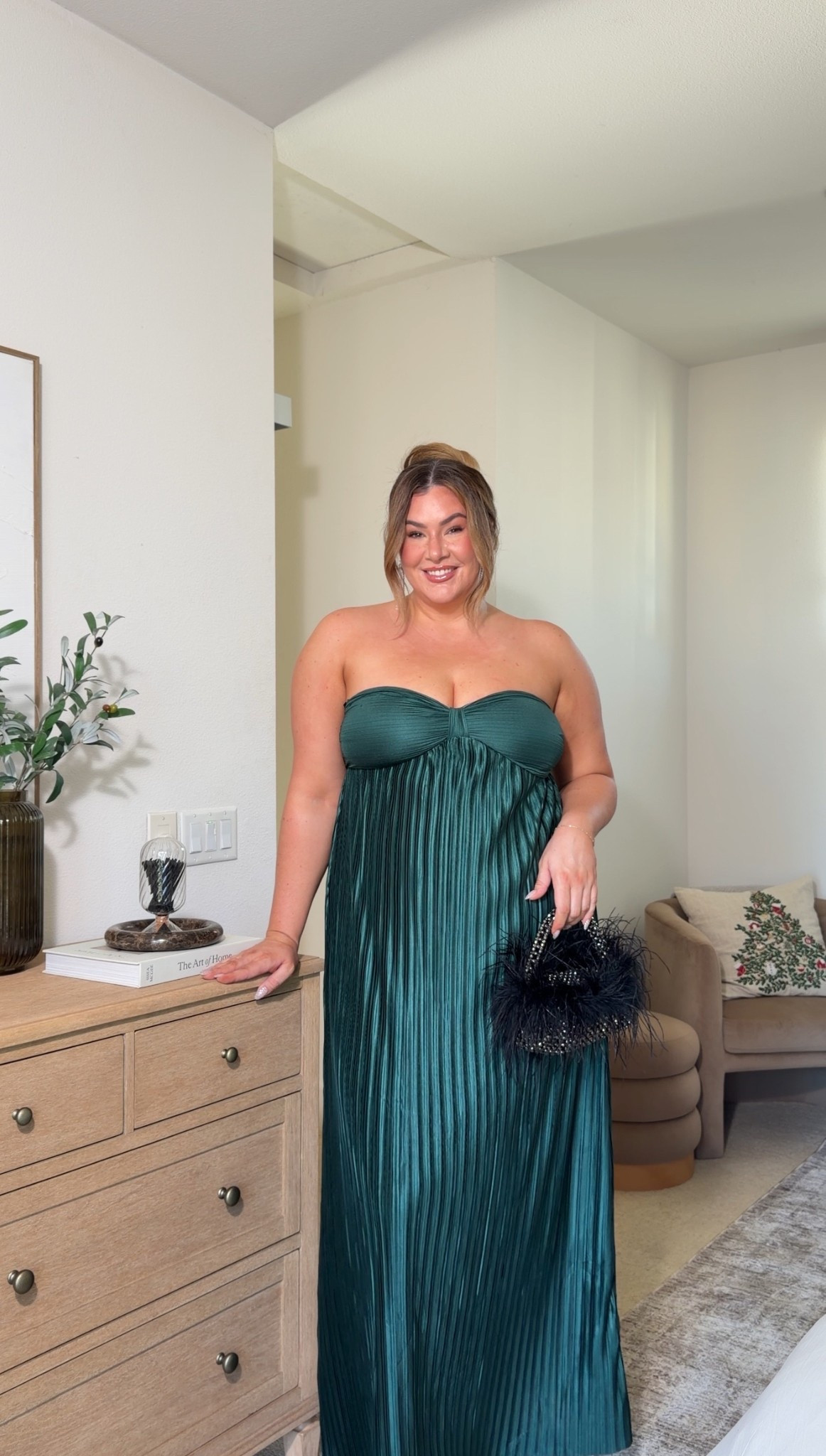 Winter wedding guest dress (or holiday party look) from Lulus ✨ wearing this dress in an xl!

#LTKMidsize #LTKWedding #LTKHoliday