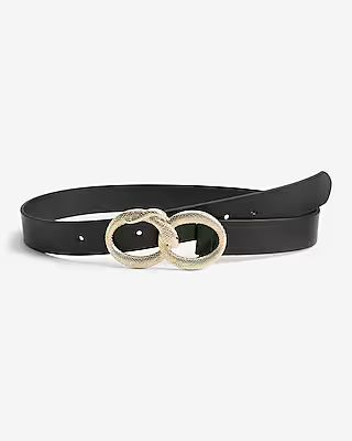 Infinity Snake Buckle Belt | Express