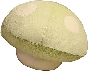 Maxpetus Lovely Colorful Mushroom Throw Pillows Comfortable Pillows for The Sofa (19.6in, Green) | Amazon (US)