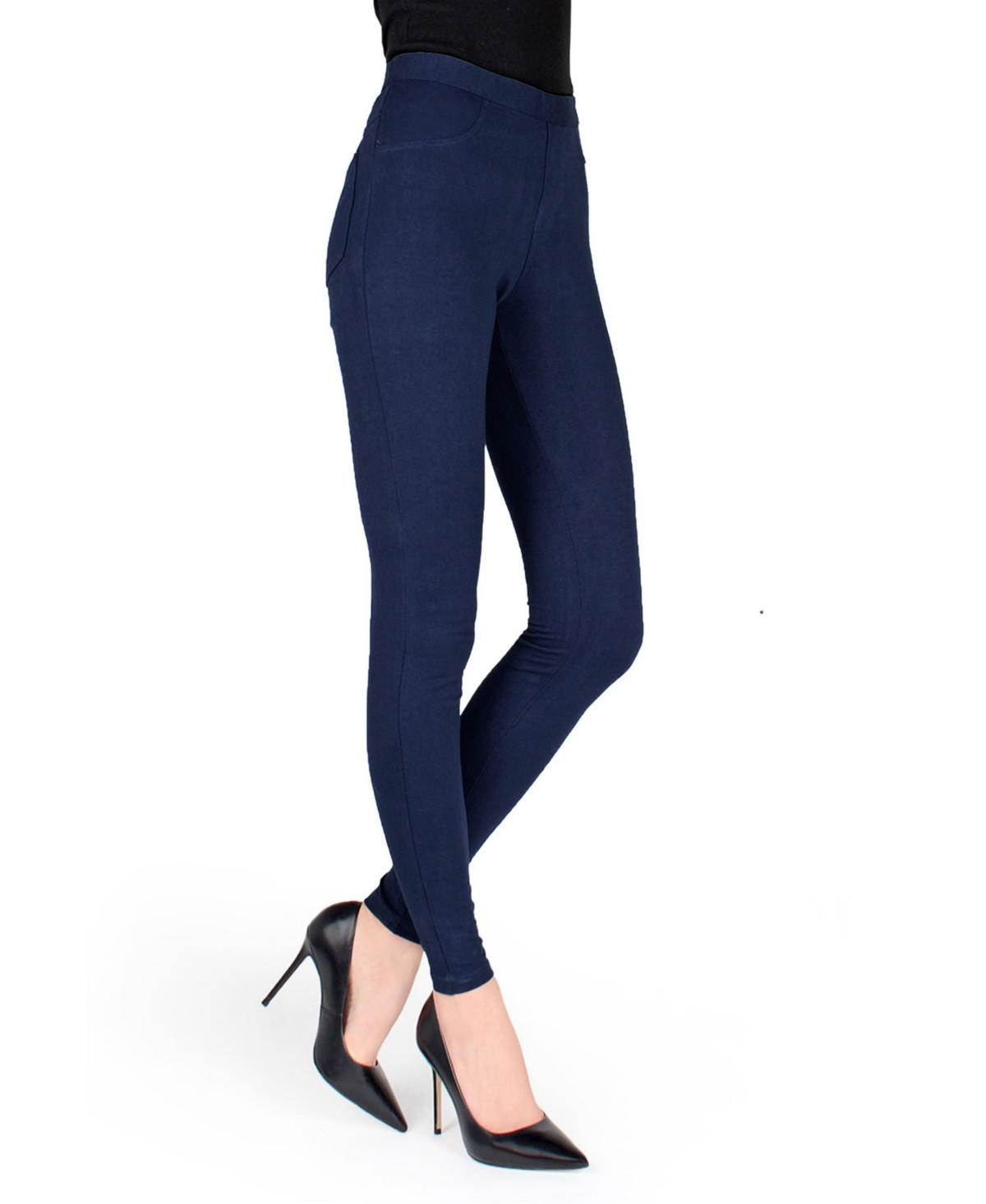 Soft Chic Women's Leggings - Navy | Macy's