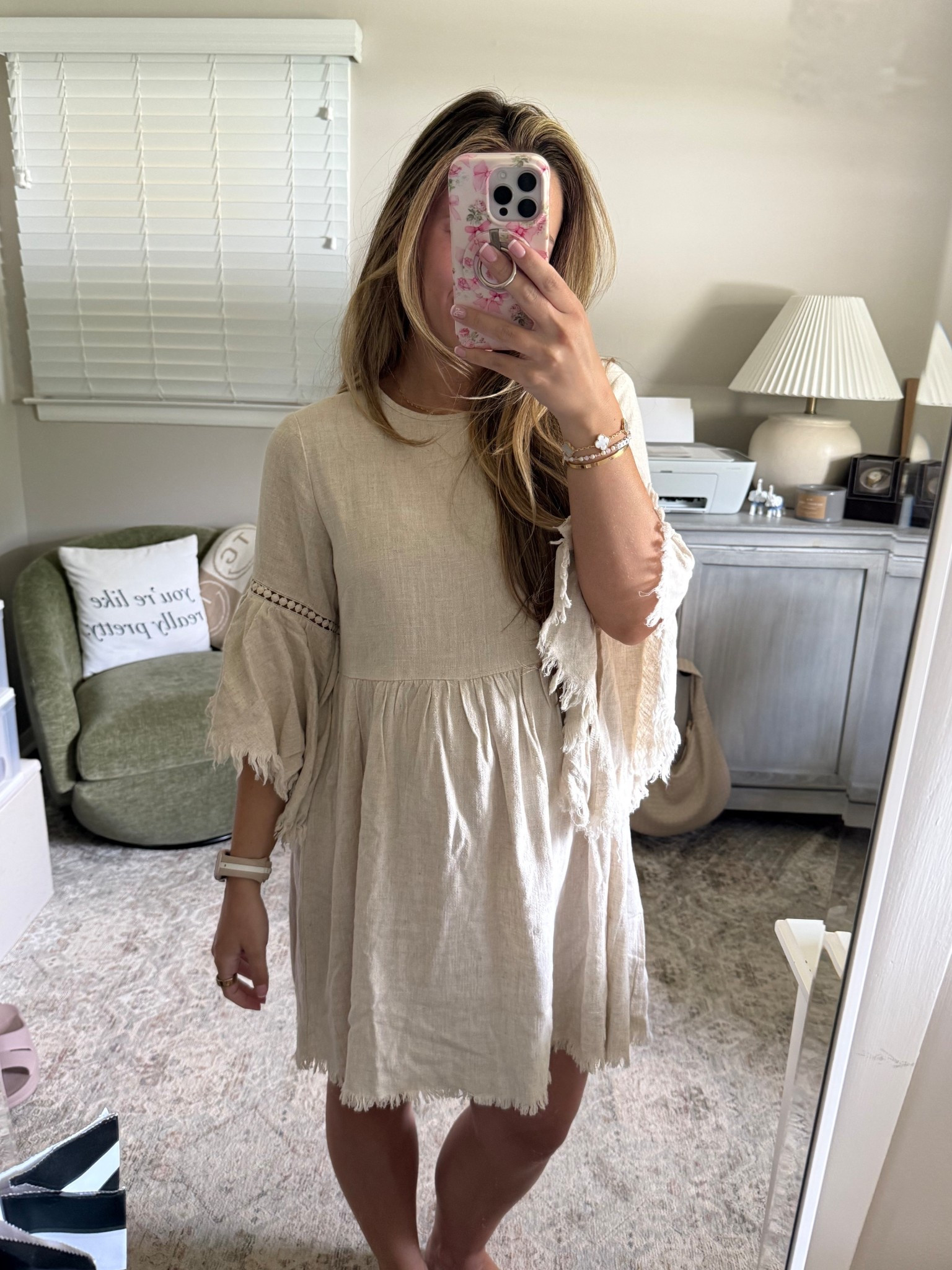 Pink Blush Maternity babydoll maternity dress 🥰🤎

#LTKFindsUnder100 #LTKSaleAlert #LTKBump