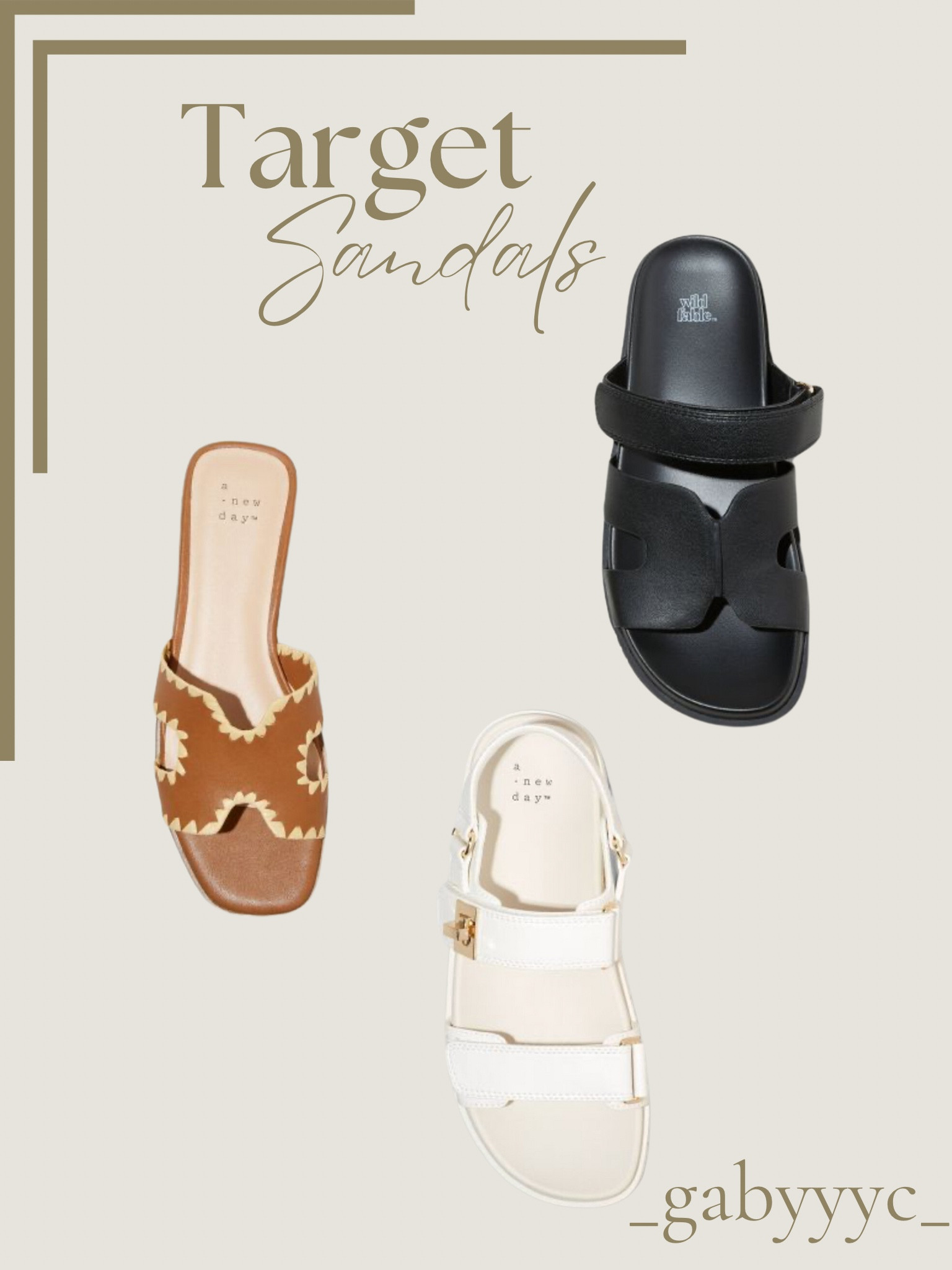 Target summer sandals ✨

#LTKU #LTKShoeCrush #LTKFindsUnder50