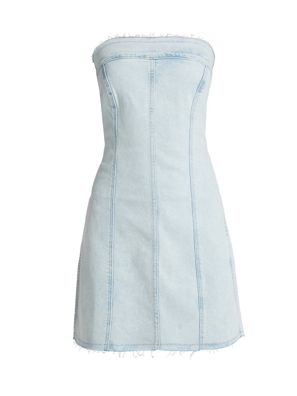 Denim Tube Minidress | Saks Fifth Avenue