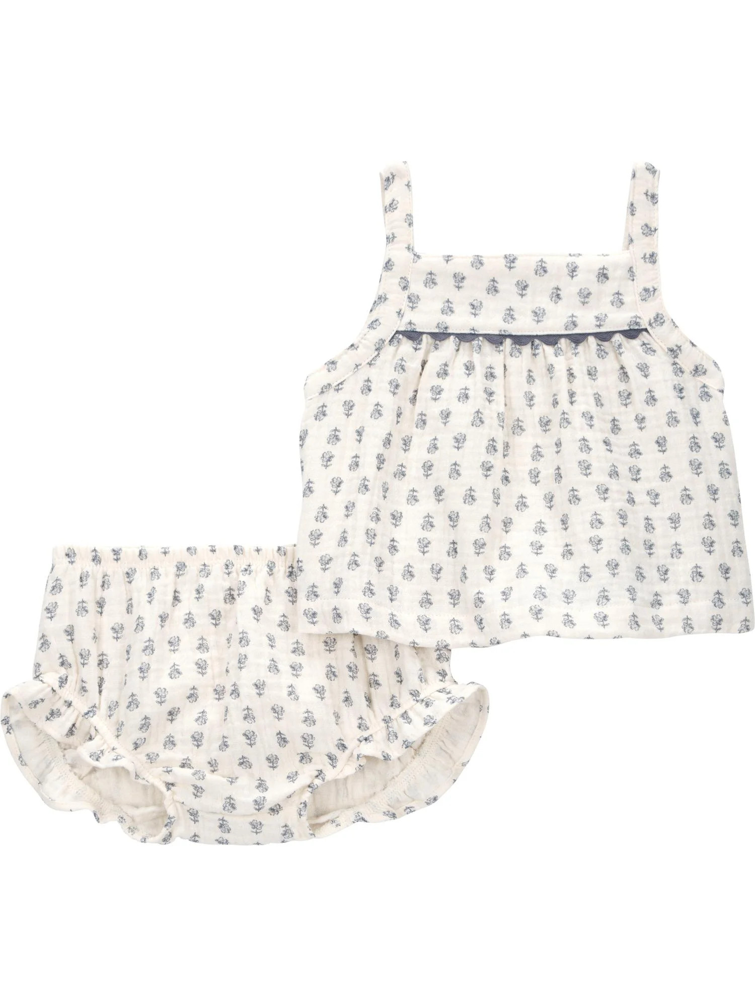 Carter's Child of Mine Baby Girl Outfit Set, 2-Piece, Sizes 0/3-24 Months | Walmart (US)