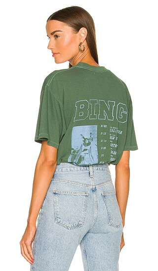 Ashton Bing Live Tee in Green | Revolve Clothing (Global)