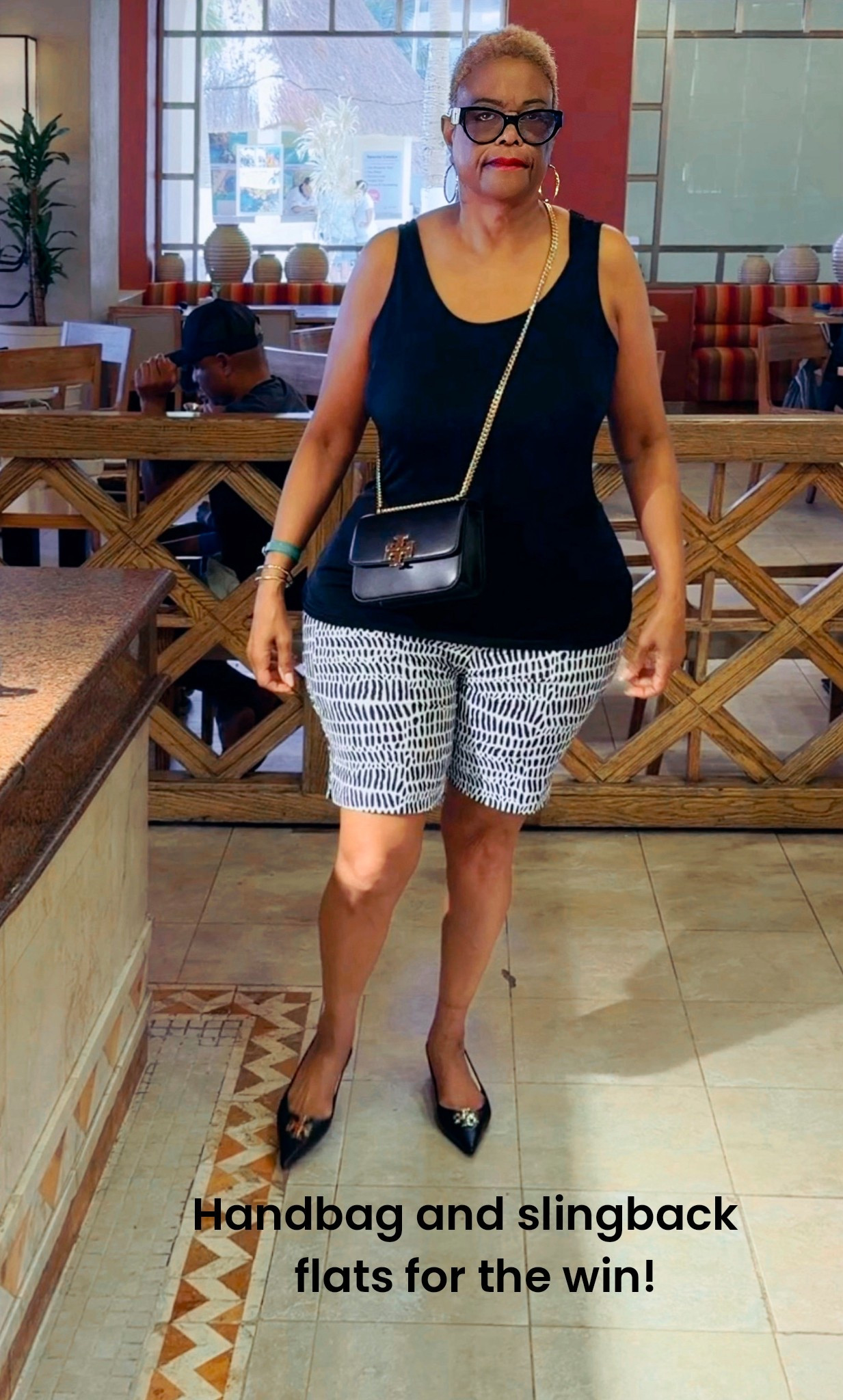 Lots of styling options with this bag and these slingback flats. For dress, work or play. Both or for the win!🏆 

#LTKgrwm #LTKootd #LTKdayinmylife