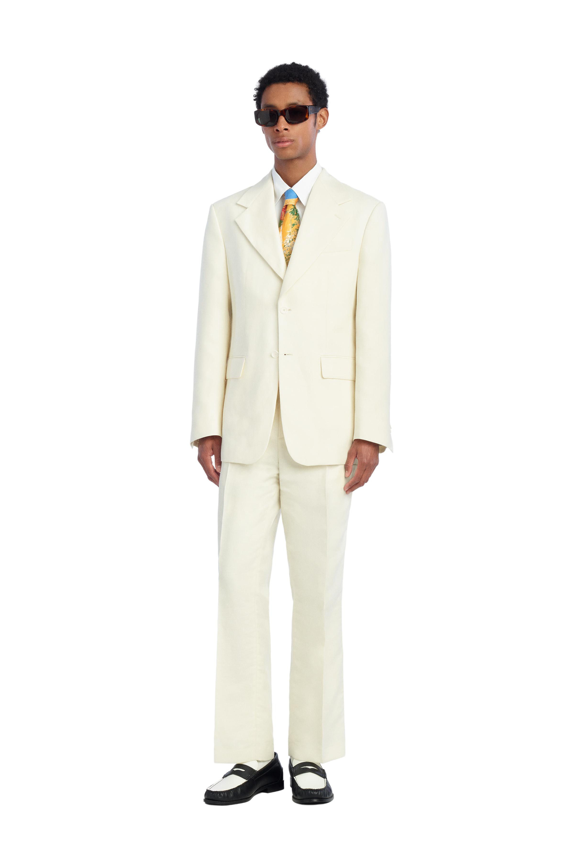 BLAZER COUPE OVERSIZE COSTUME LIN - LAINE CHEVRON | Zara FR