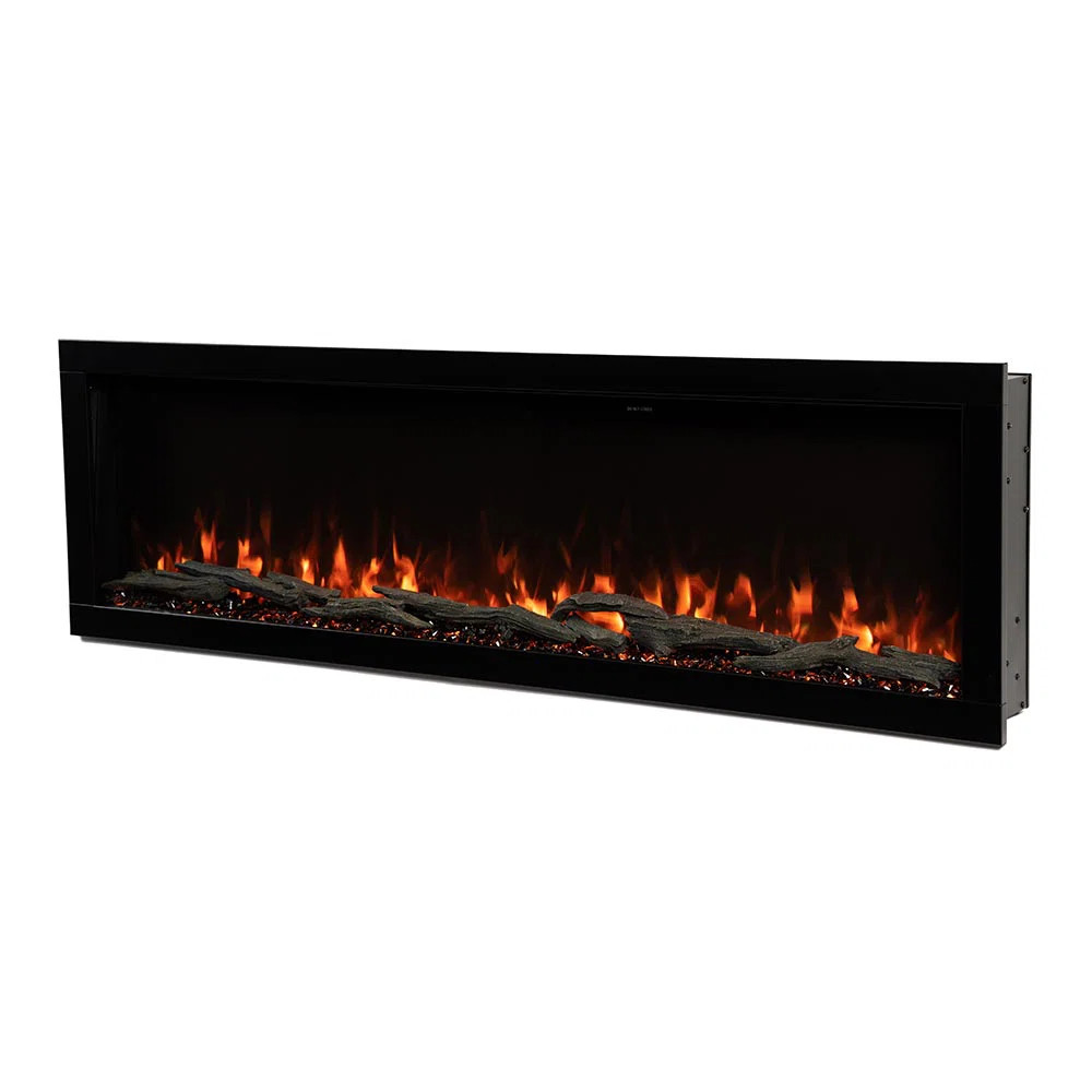 Modern Ember Highmark Smart Linear Electric Fireplace - 10 Flame Colors - Works with Voice Assist... | Wayfair North America